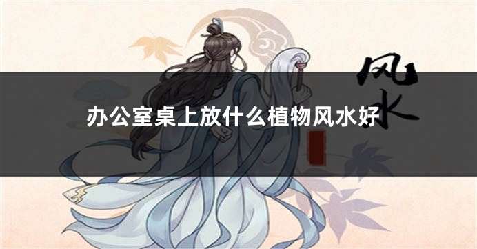 办公室桌上放什么植物风水好