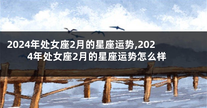 2024年处女座2月的星座运势,2024年处女座2月的星座运势怎么样