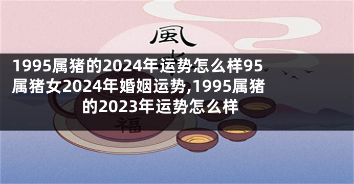 1995属猪的2024年运势怎么样95属猪女2024年婚姻运势,1995属猪的2023年运势怎么样