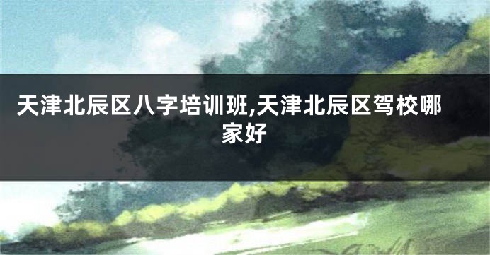 天津北辰区八字培训班,天津北辰区驾校哪家好