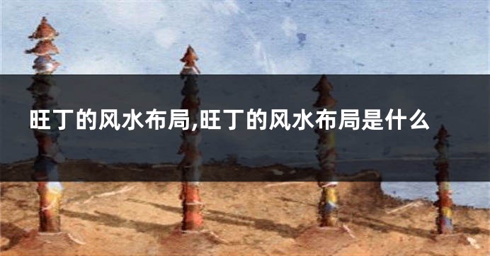 旺丁的风水布局,旺丁的风水布局是什么