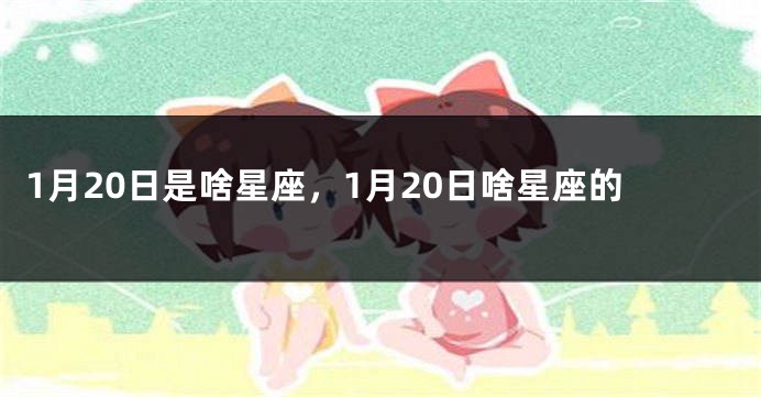 1月20日是啥星座，1月20日啥星座的
