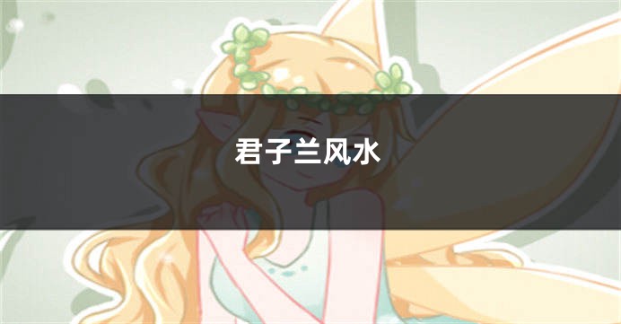 君子兰风水