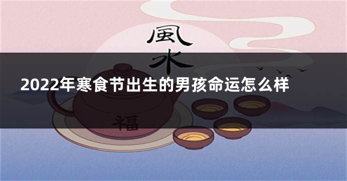 2022年寒食节出生的男孩命运怎么样