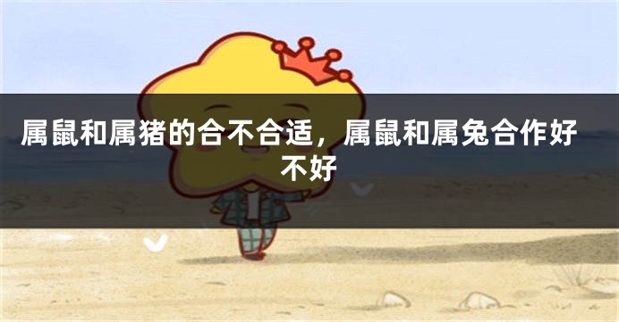 属鼠和属猪的合不合适，属鼠和属兔合作好不好