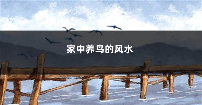 家中养鸟的风水
