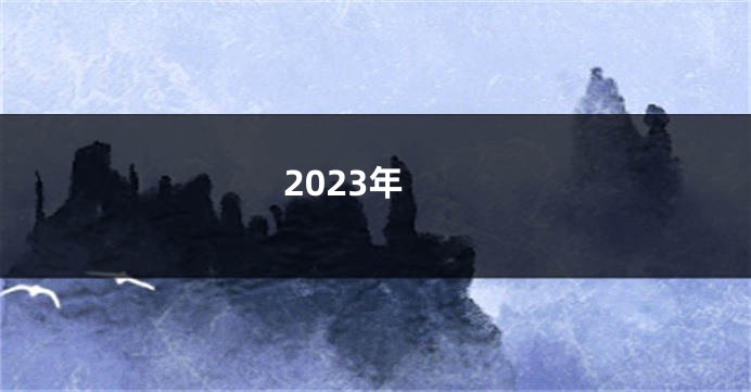 2023年
