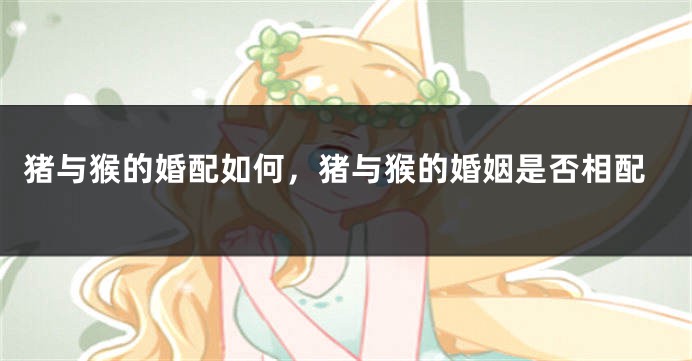猪与猴的婚配如何，猪与猴的婚姻是否相配