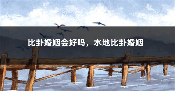 比卦婚姻会好吗，水地比卦婚姻