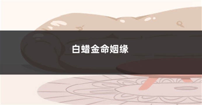 白蜡金命姻缘