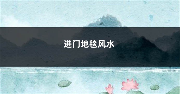 进门地毯风水