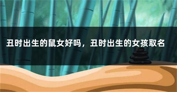丑时出生的鼠女好吗，丑时出生的女孩取名