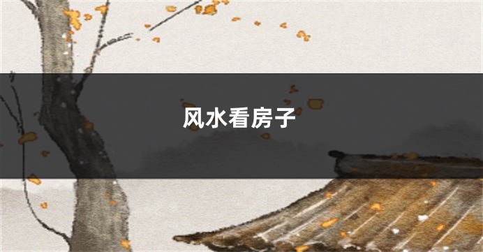 风水看房子
