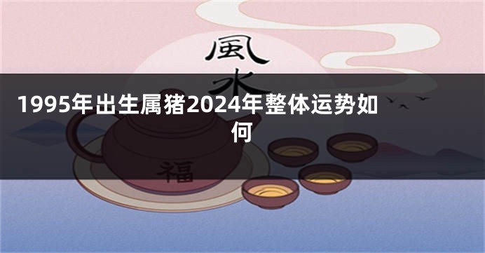 1995年出生属猪2024年整体运势如何