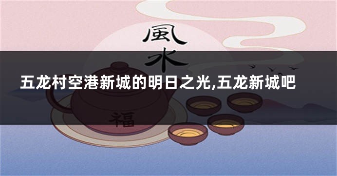 五龙村空港新城的明日之光,五龙新城吧