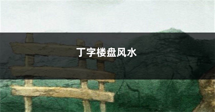 丁字楼盘风水