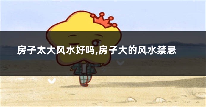 房子太大风水好吗,房子大的风水禁忌