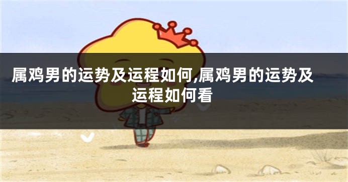 属鸡男的运势及运程如何,属鸡男的运势及运程如何看