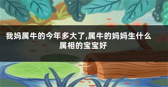 我妈属牛的今年多大了,属牛的妈妈生什么属相的宝宝好